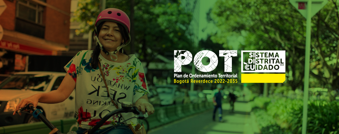 Mujer con bicicleta