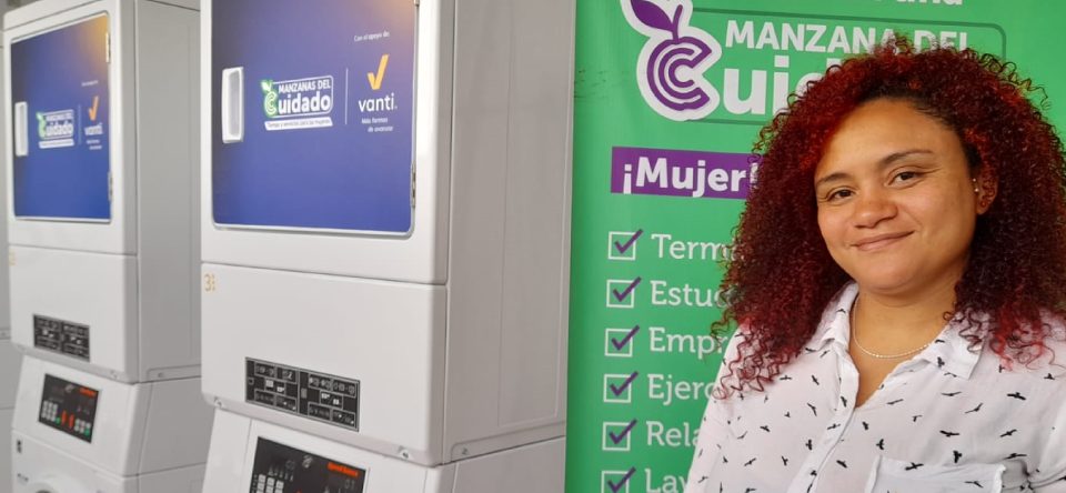 Mujer cuidadora de la localidad de Los Mártires