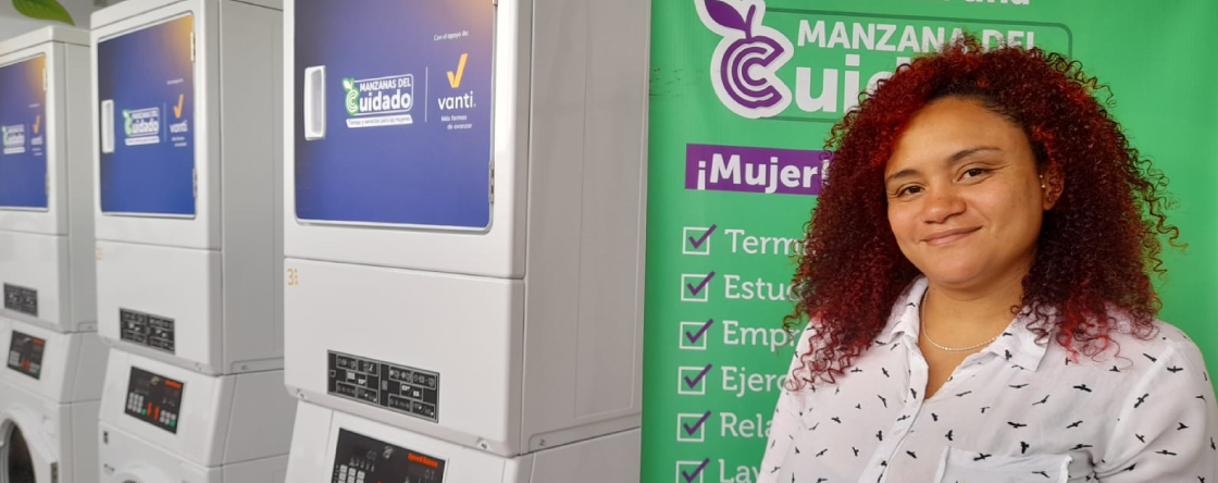 Mujer cuidadora de la localidad de Los Mártires