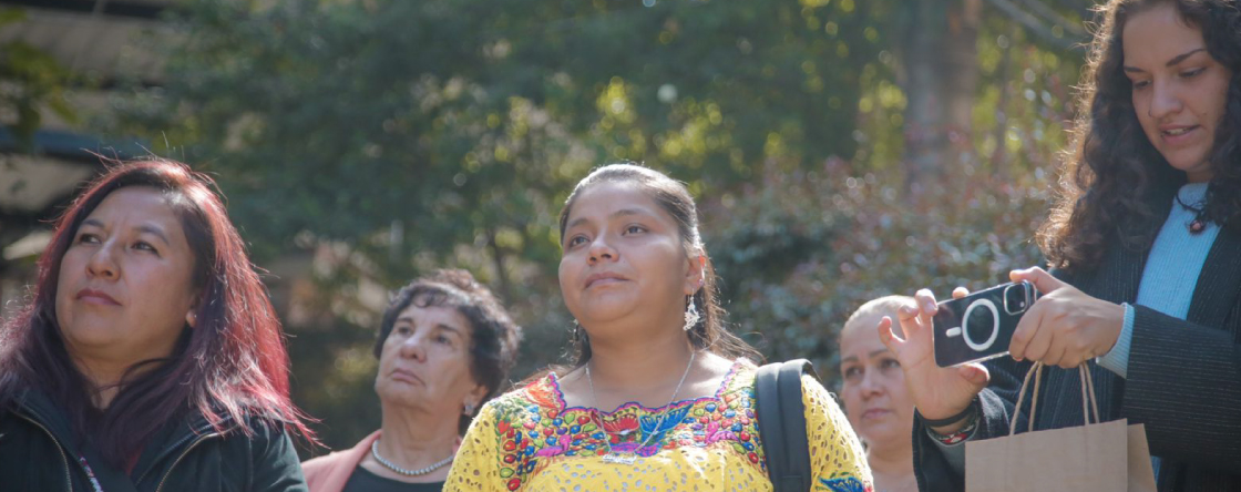 Visitantes internacionales a Manzana del Centro de Bogotá