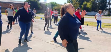 ‘Yo volví a nacer con las clases de actividad física’, Bertha Rodríguez Peña
