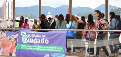 Aprendices del programa Women4Climate visitaron la Manzana del Cuidado de Suba