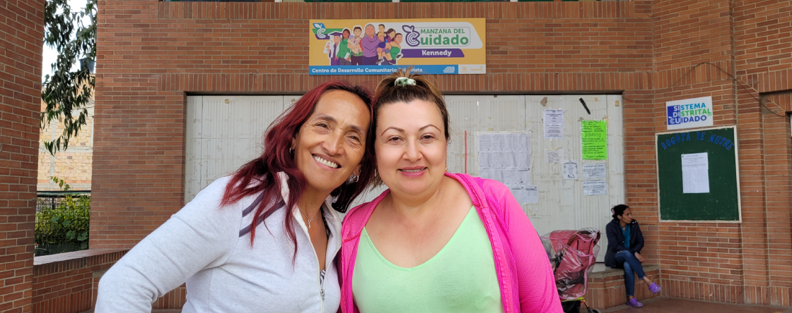 Mujeres cuidadoras de Kennedy