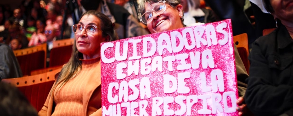 Mujeres cuidadoras de casa de respiro