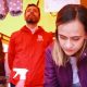Laura Tami Leal Secretaria de la Mujer de Bogotá y el Alcalde Mayor Carlos Fernando Galán